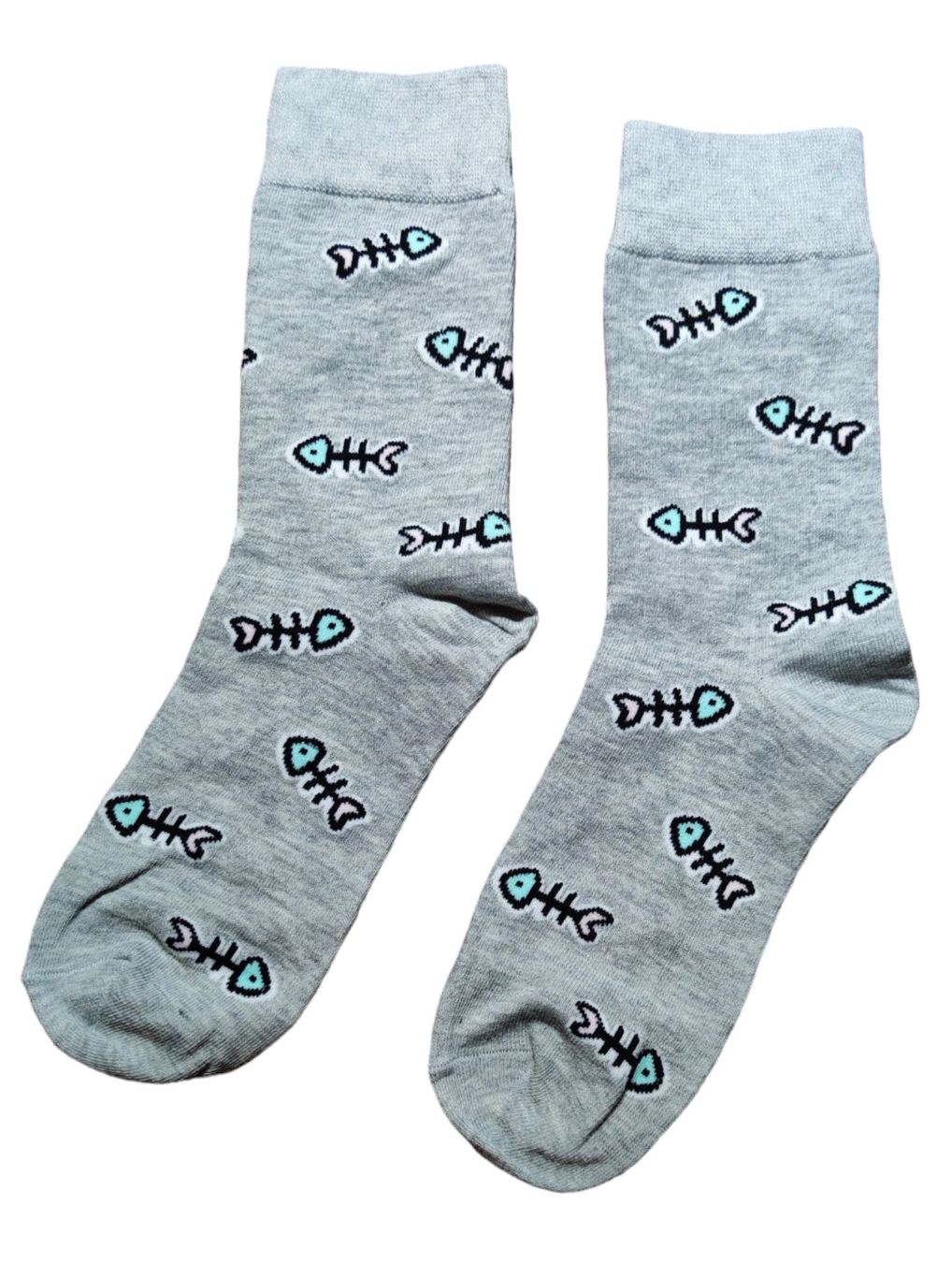 Calze: Socken Fischskelett / Skeleton / Fish – Nuovo e nell'imballaggio originale da Zürich venduto da amysmith 1