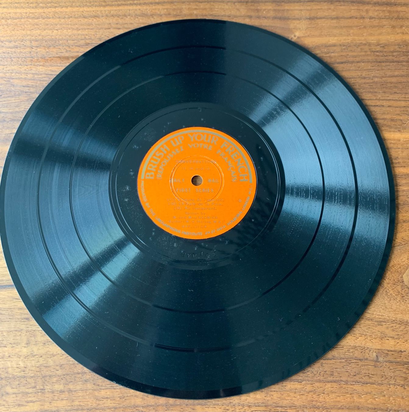 Dischi in vinile: Linguaphone Schellackplatten Sprachkurs Französisch – Usato da Opfikon venduto da BananaGio01 3