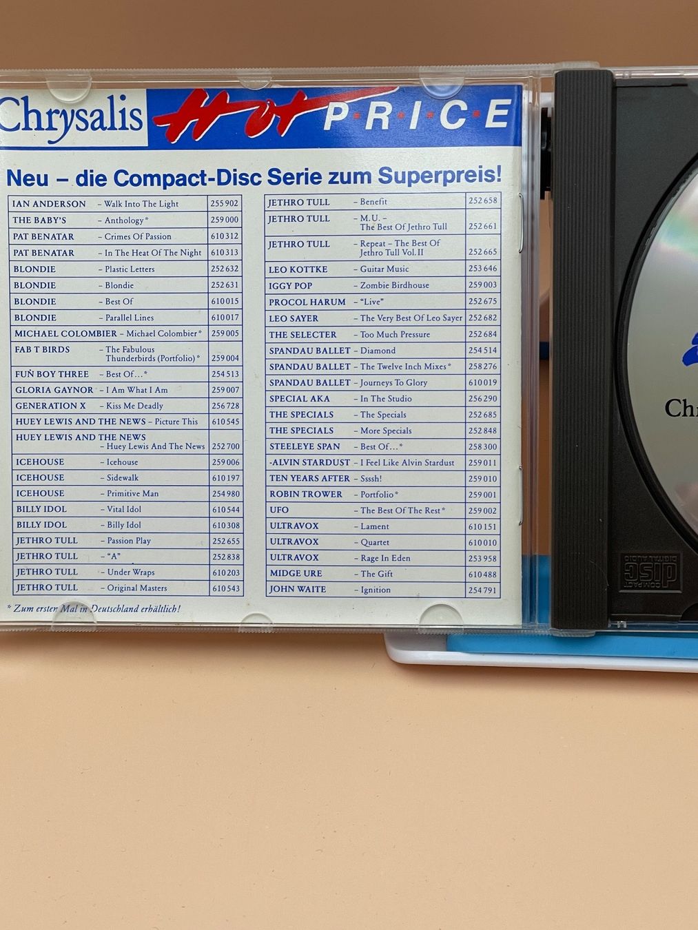 CD: Jethro Tull - A – Usato da Rüti ZH venduto da alumedien 3