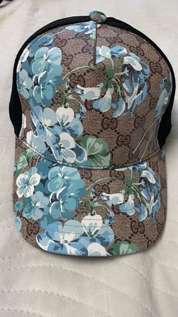 Gucci Cap Blumenprint - Sommerliches Accessoire für Stilbewu