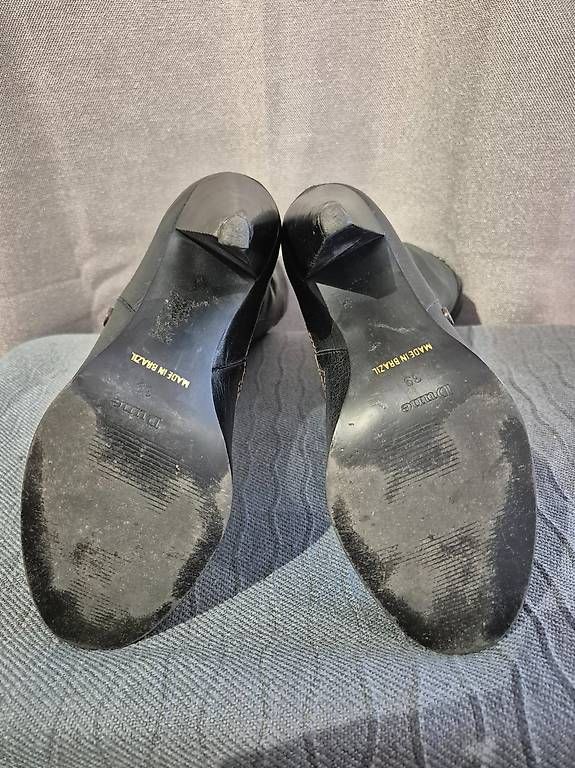 Dune London Scarpe da donna: Dune London Lederstiefel Schwarz - 39 – Usato da Allschwil venduto da BiHoh 4