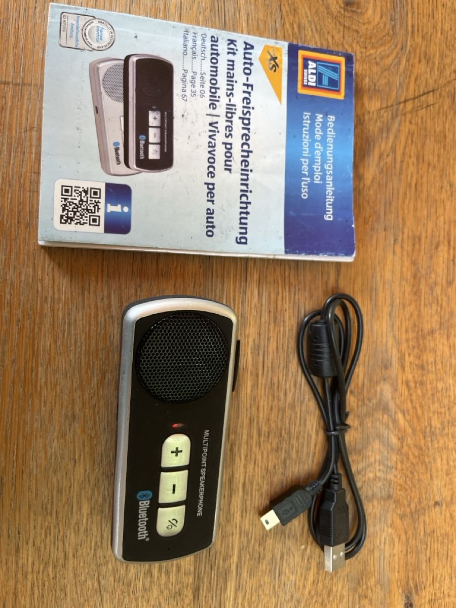 Sonstiges Fahrzeugzubehör: Bluetooth Freisprechanlage Aldi – Gebraucht aus Braunau von Gizmo123