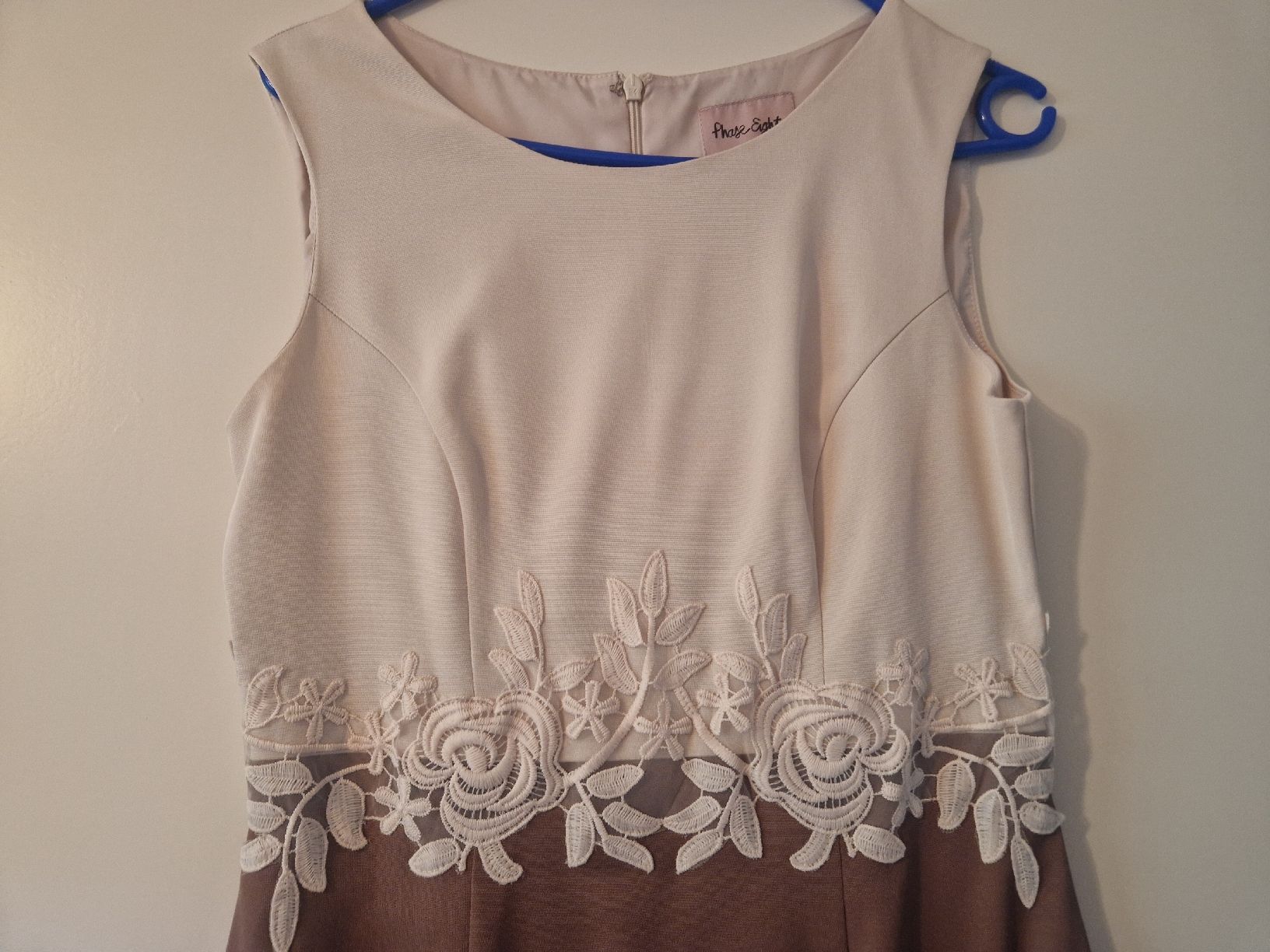 Phase Eight Vestiti: Phase Eight Kleid mit Jäckchen beige braun M – Nuovo e nell'imballaggio originale da Ebikon venduto da kov_9vqb 3