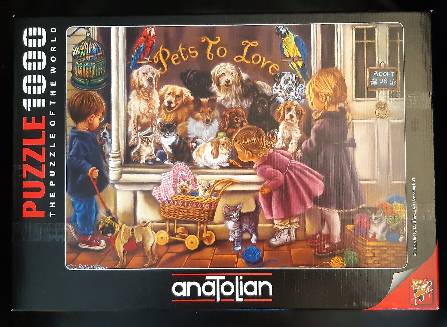 Puzzle: Puzzle 1000 Teile, Pets to Love – Usato da St. Gallen venduto da hohl1964