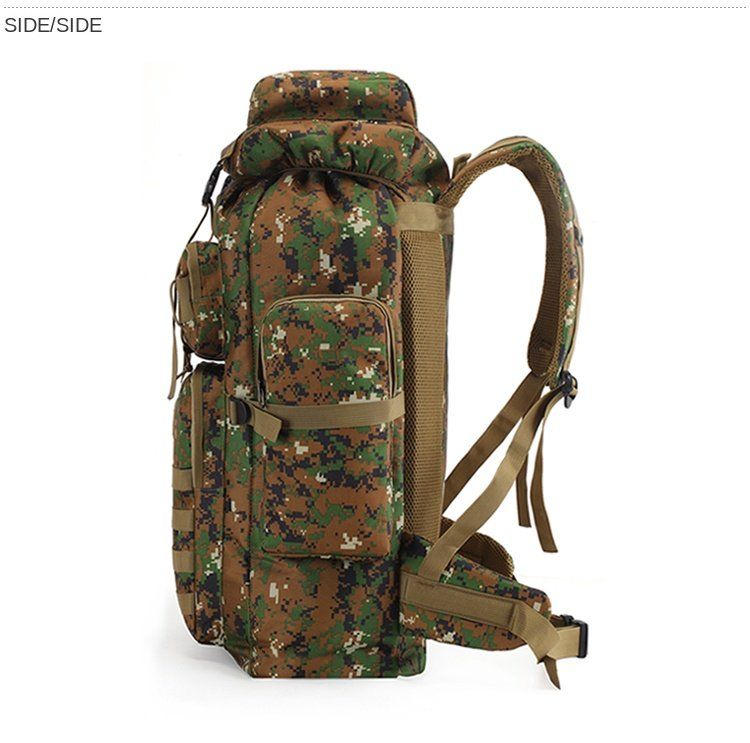 Sac à Dos Tactique Militaire Néerlandais 60L - Camouflage Woodland DPM, Occasion