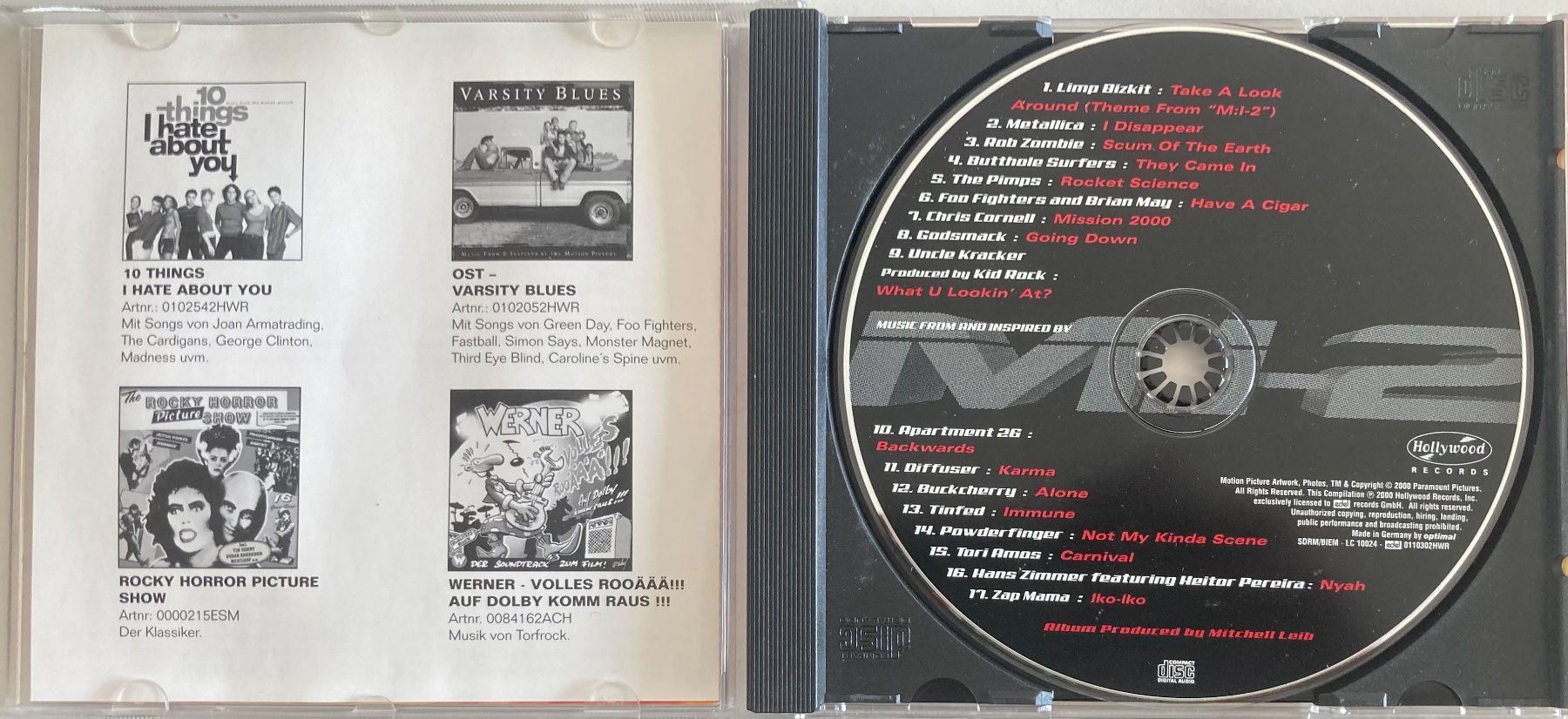 CDs: MUSIQUE DE FILM - M:I-2 – Gebraucht aus Poliez-Pittet von Newtown-Records 2