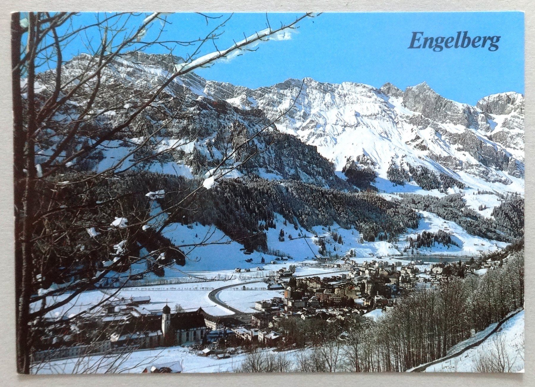 Ansichtskarten: Engelberg 1050-3020 m ü.M. – Gebraucht aus Fétigny von Billy2miny