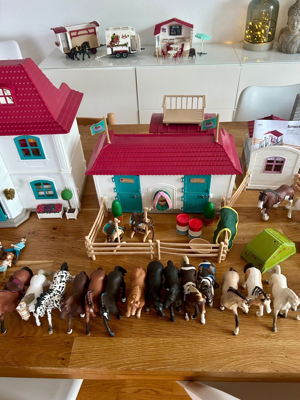 Schleich Giocattoli: Grosse Schlech Pferde Sammlung – Usato da Wohlen AG venduto da P10 1