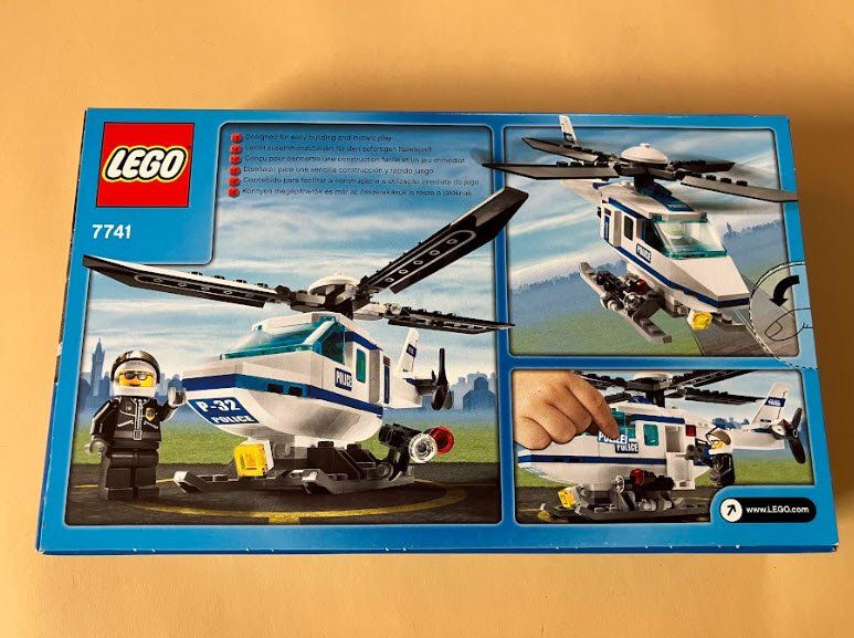 Lego Kit di costruzioni: LEGO City 7741 Polizei-Hubschrauber – Nuovo e nell'imballaggio originale da Zürich venduto da Minifig 1