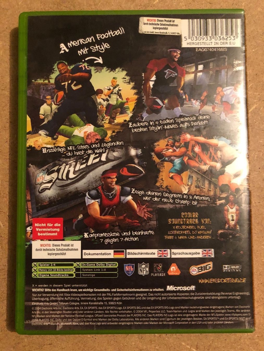 Giochi: NFL Street für Xbox – Usato da Kestenholz venduto da Mad18 1