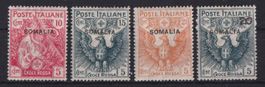 SOMALIA 1918: Serie Rotes Kreuz * - Kat. 140.--