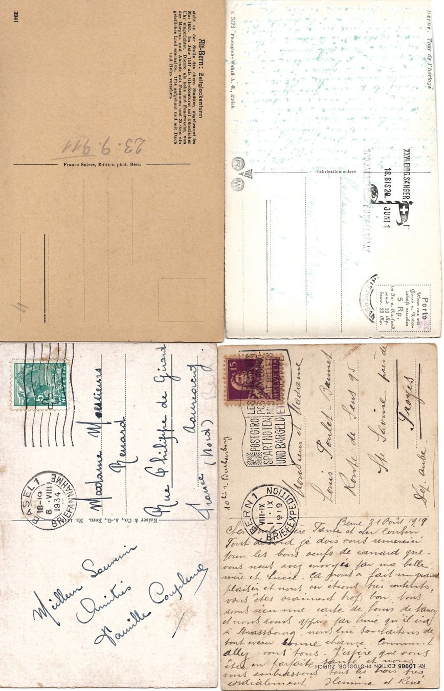 Ansichtskarten: AK Bern schwarz/weiss – Gebraucht aus Brunnadern von eichmann.anton 5