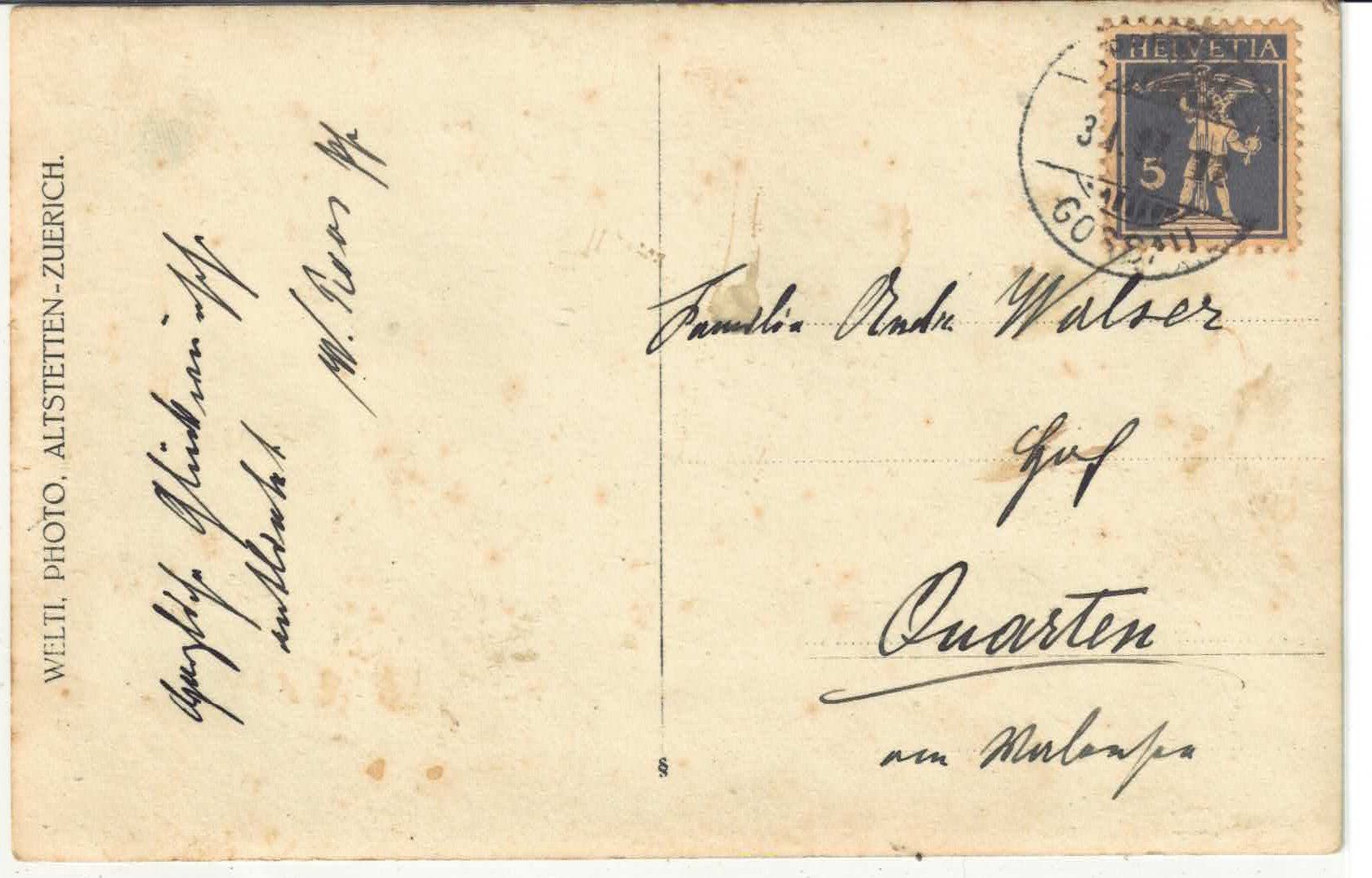 Cartes postales: Urnäsch - Kath. Kirche mit Pfarrhaus – D'occasion à Ettingen par Kartenplanet 1