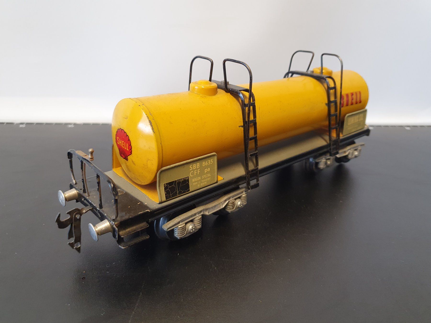 Buco Modellini di ferrovie: BUCO:0: SBB KESSELWAGEN SHELL 4-ACHSIG – Usato da Biglen venduto da taunus82 1