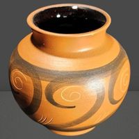 ✨🏺Vintage Keramik Vase Studiokeramik Signiert Retro 50er ✨