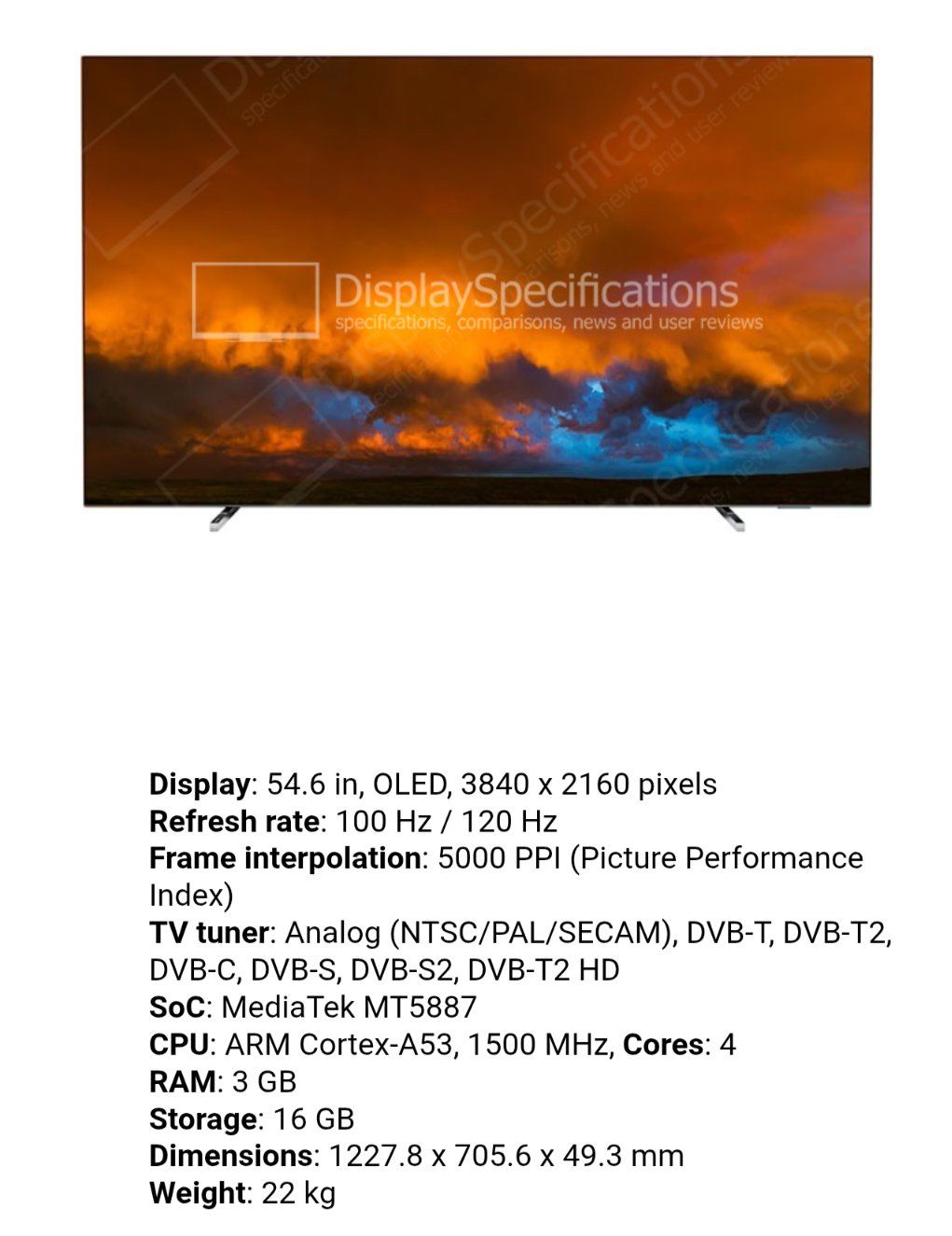 Philips Televisori: Philips OLED TV 55OLED804 mit Ambilight – Usato da Erlenbach ZH venduto da sup_k8tg 5