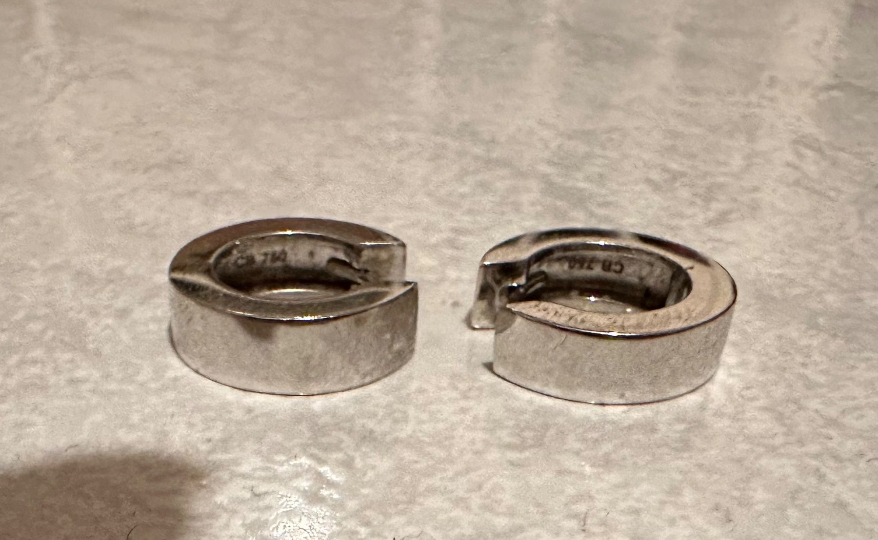 Orecchini pendenti & Orecchini a lobo: Creolen Weissgold – Usato da Luzern venduto da Topseller1000