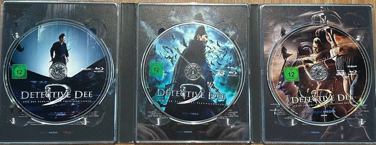 Alle DVDs: Detective Dee - Die Trilogie - Limitierte Blu-ray Box – Gebraucht aus Beringen von Mantafisch1 3