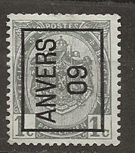 Tutti i francobolli: Anvers préoblitéré 1909 – Usato da Sion venduto da PierreP01
