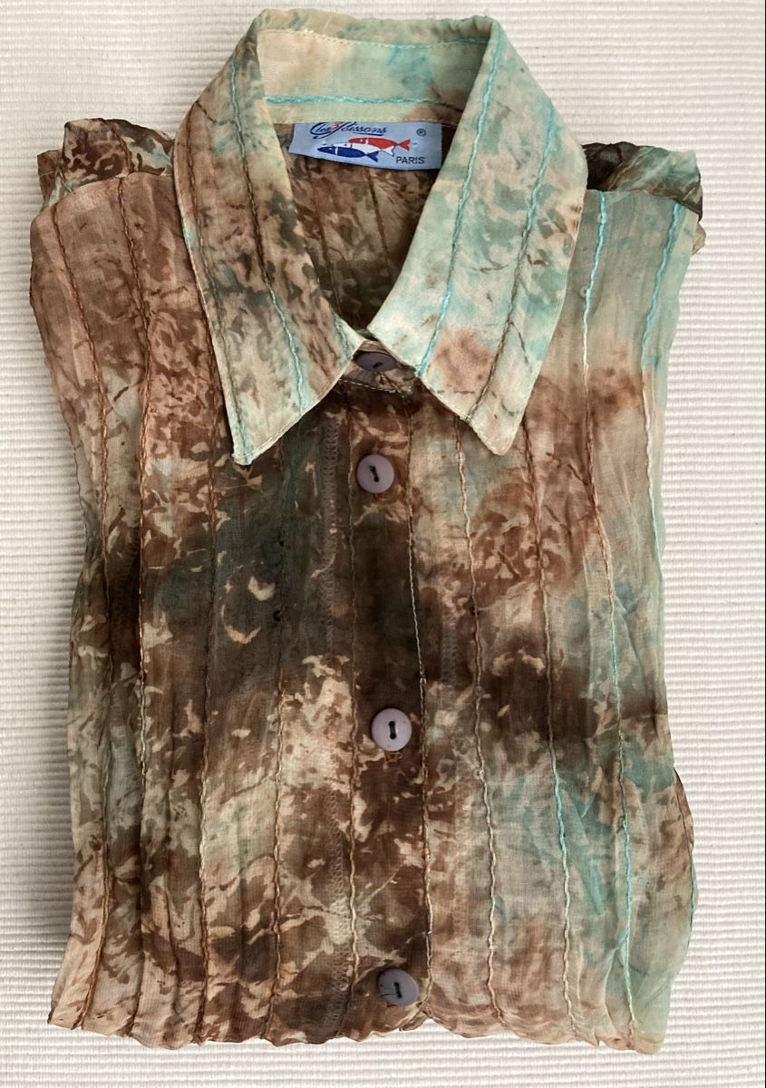 Camicette: Vintage: Les Poissons Paris Bluse Gr. S – Usato da Stetten AG venduto da Hanya 5