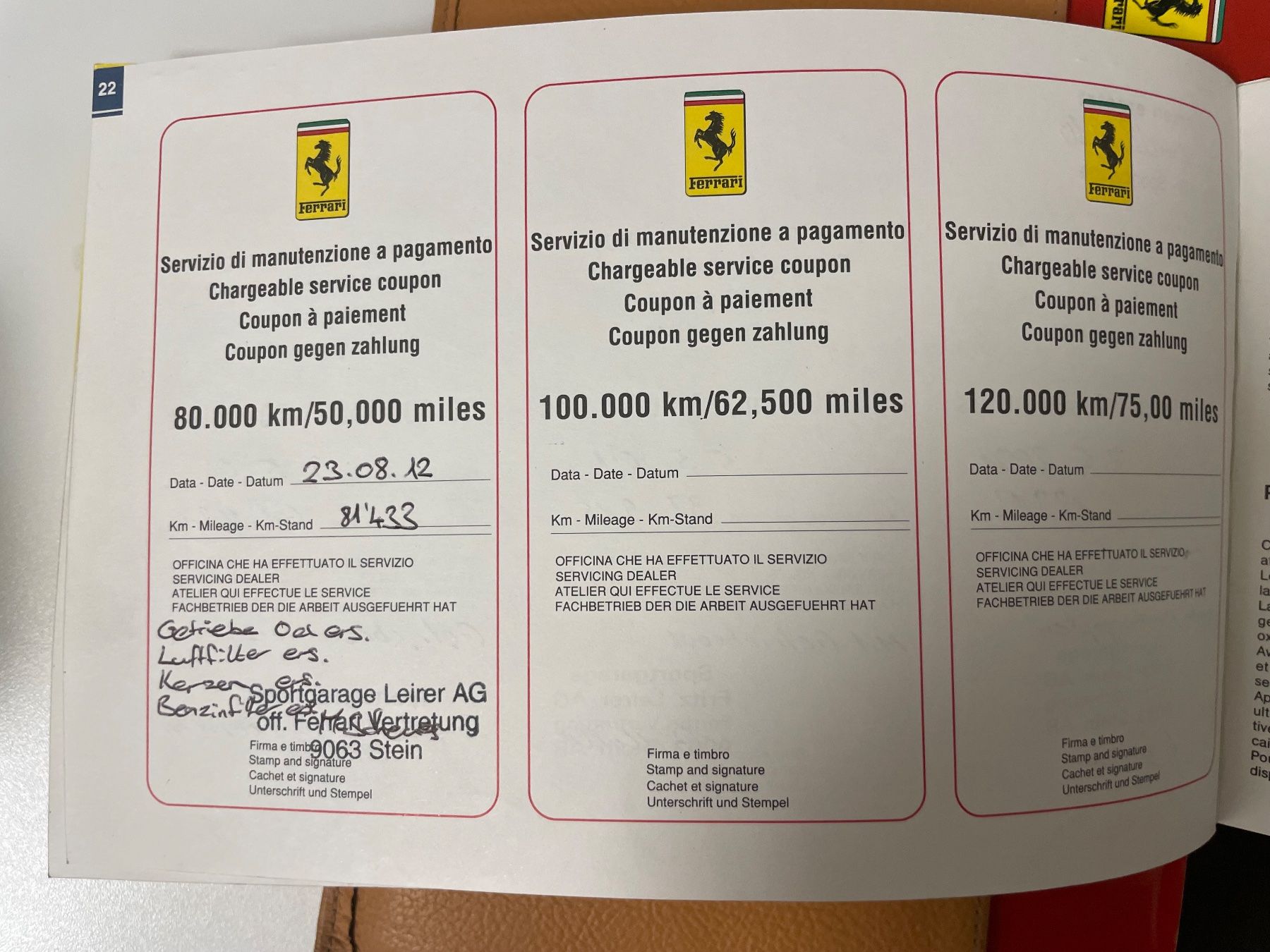 Ferrari Autos: Ferrari F355 Berlinetta – Gebraucht aus Arosa von FlavourFlo 9