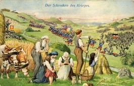 St. Gallen   SG  -  Der Schrecken des Krieges    um 1915