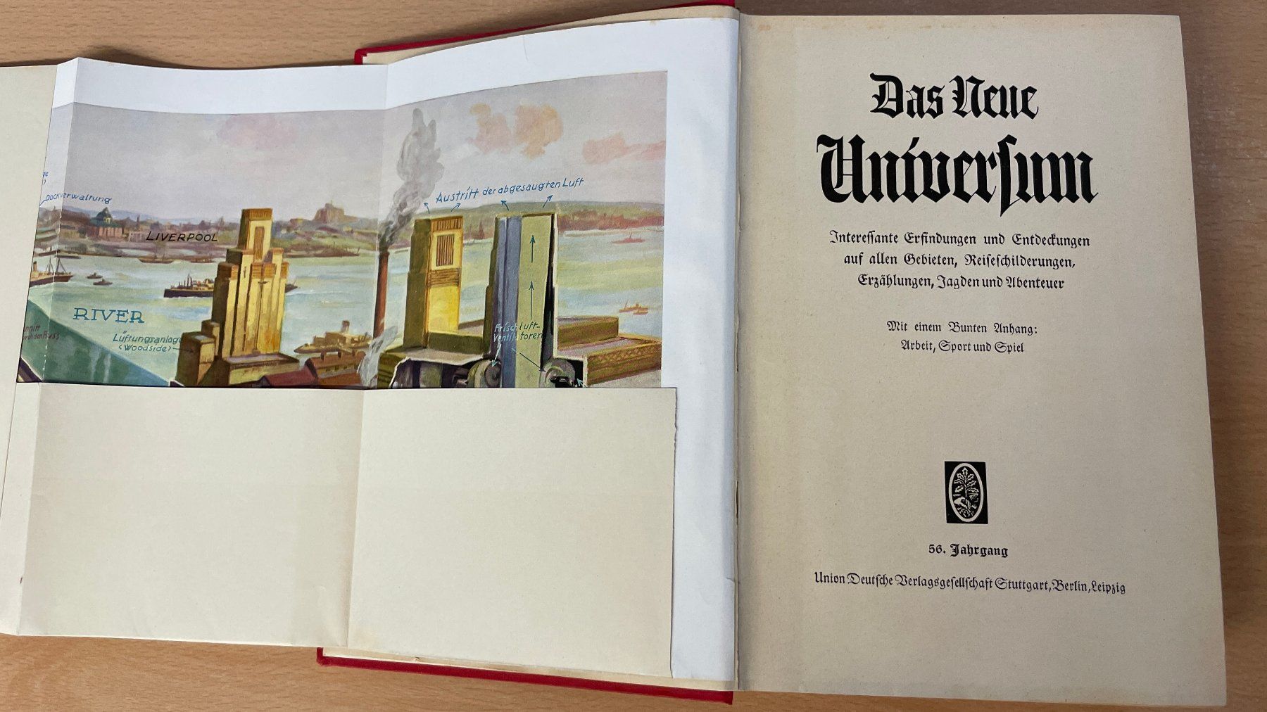 Libri: Das Neue Universum - Band 56 – Usato da Glattfelden venduto da cybermaxx 2