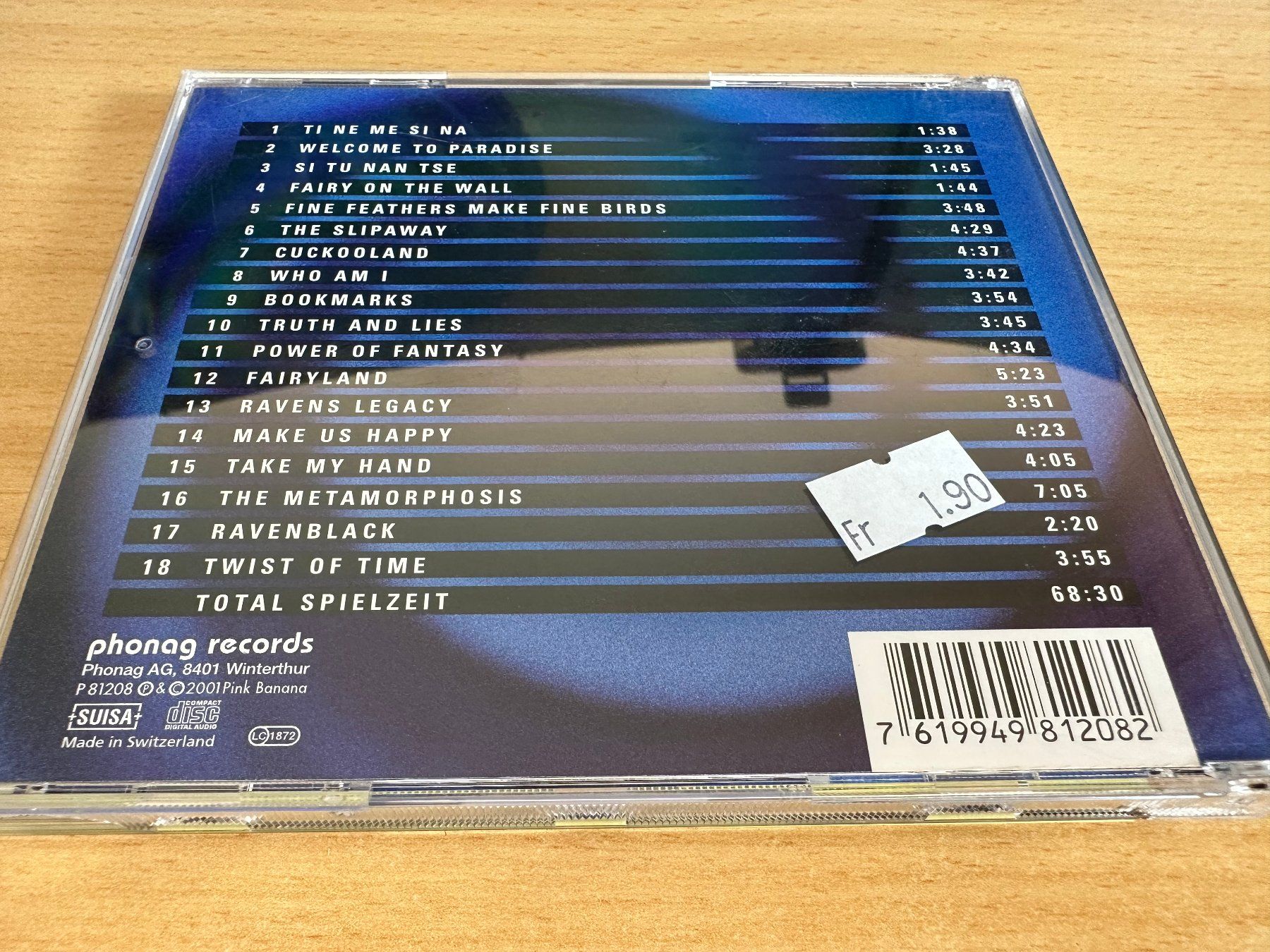 CD: Twist of Time – Usato da Rikon im Tösstal venduto da Alpenmutz 1
