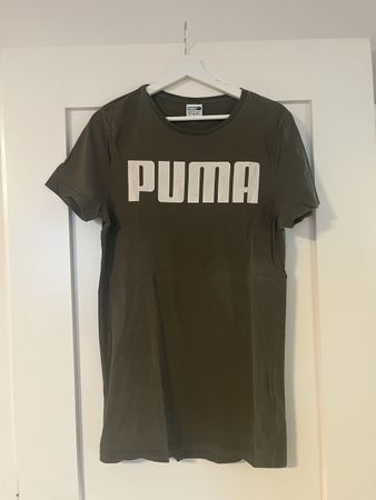 Puma T-Shirt, olivgrün, Grösse L