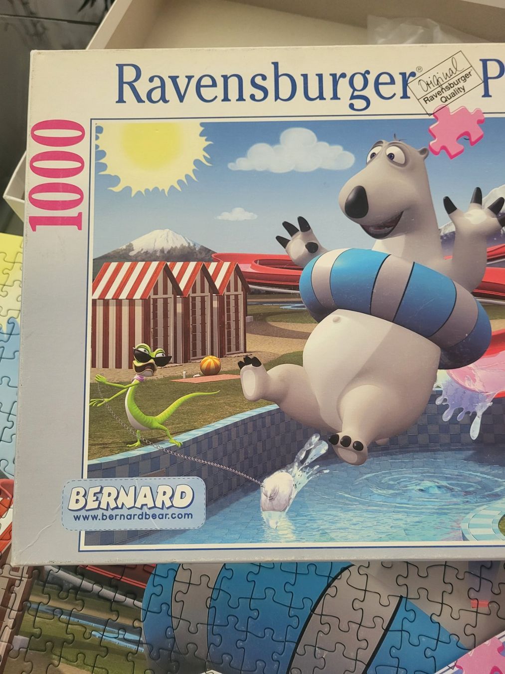 Ravensburger Puzzles: Puzzle 1000 Ravensburger Badi Rutsche Bernard – Gebraucht aus Boswil von i12i 1