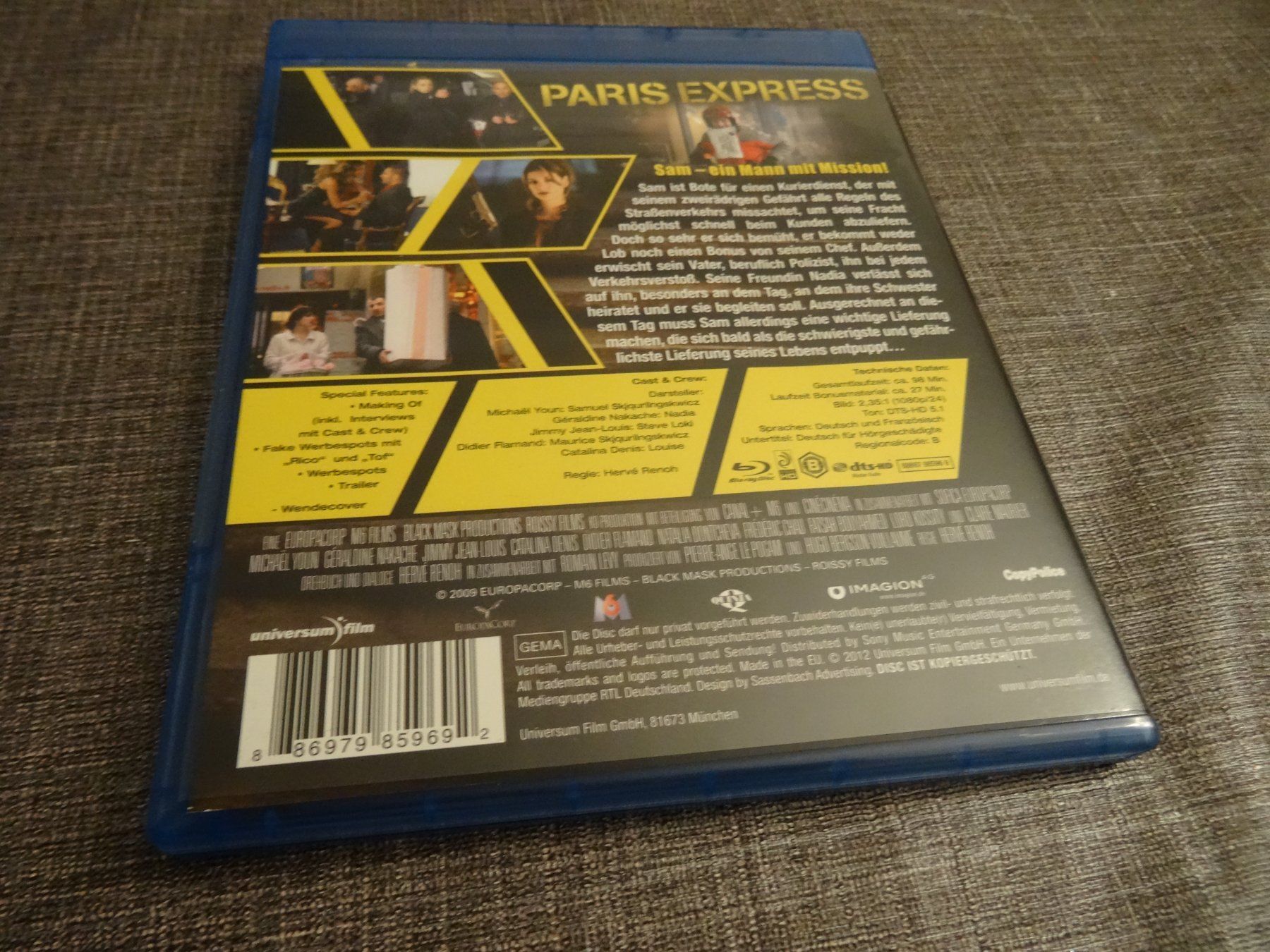 Tous les DVDs: Blu-ray Film PARIS EXPRESS – D'occasion à Olten par Disc-Verkauf 2