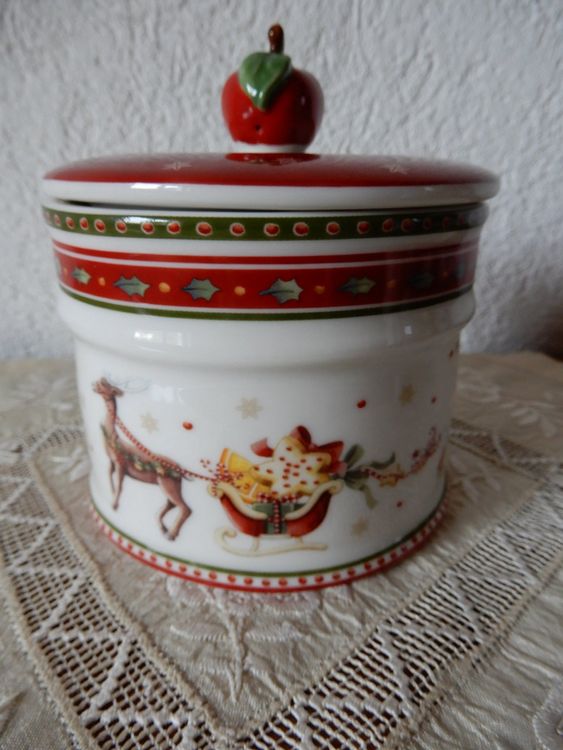 Villeroy & Boch Winter Bakery Delight Schalen 4er Set – Weihnachtsmotive, 14 Cm