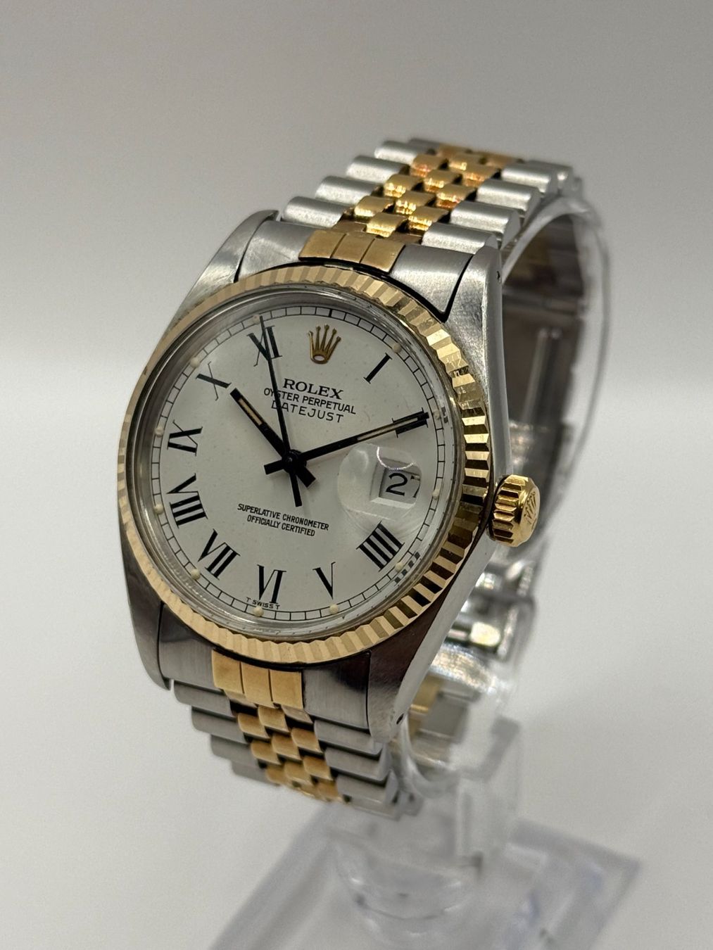 Rolex Orologi: Rolex Datejust 36 1988 Buckley – Usato da Bottens venduto da Evergold.ch 1