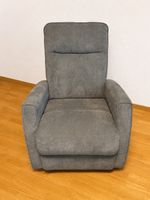 Mömax Relaxsessel grau 76x103x93 cm, manuell verstellbar