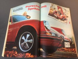 Heft Hobby 911 S Porsche  mit Spritze von 1969