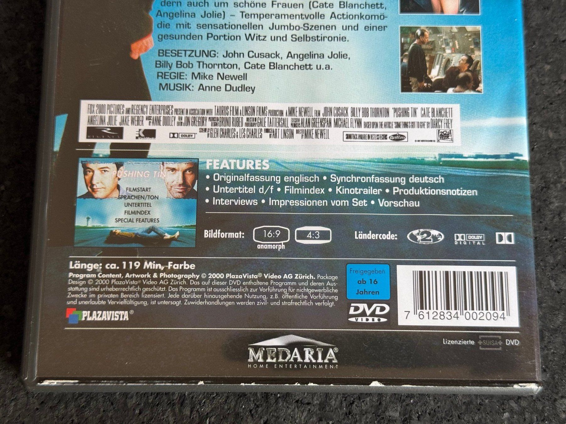 Alle DVDs: Pushing Tin DVD DE/EN – Gebraucht aus Fribourg von tschjoly 3