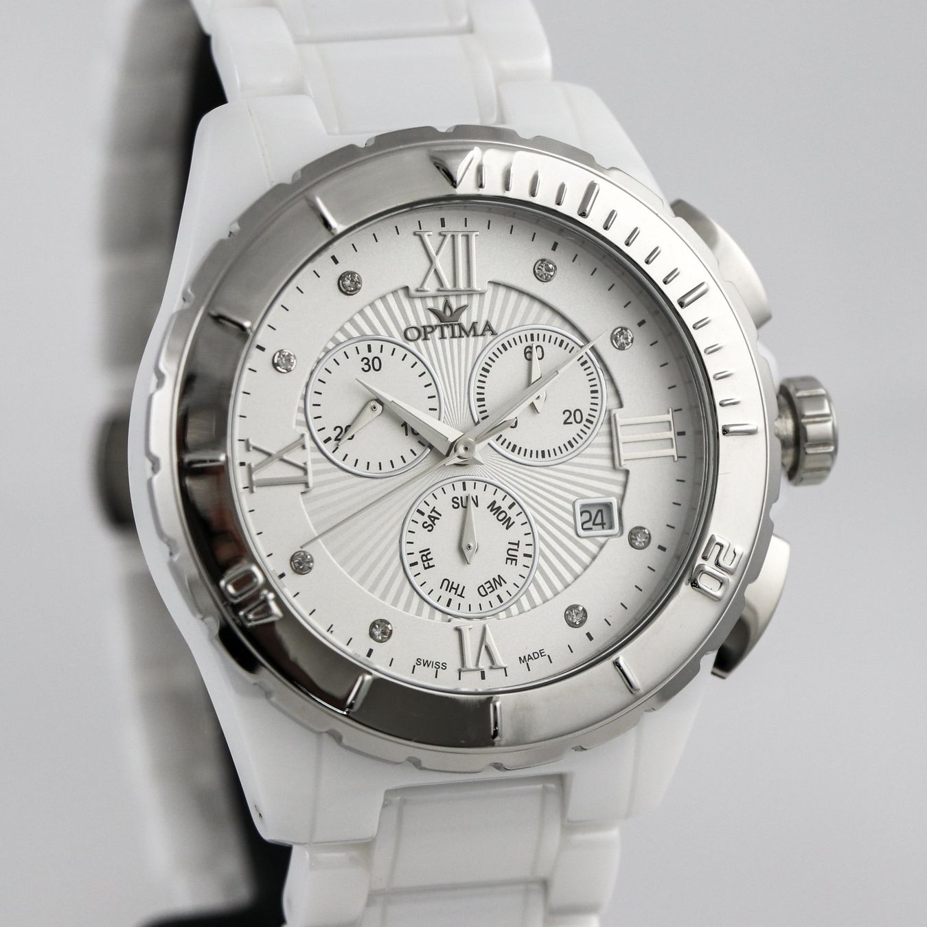 Montres: Keramik Herrenuhr Optima – Neuf avec emballage d'origine à Wohlen AG par tur_gb7n 4
