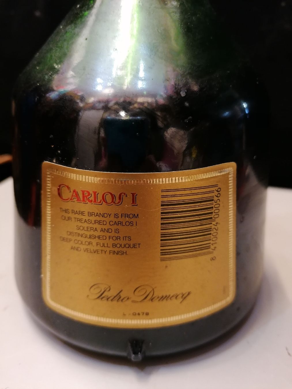 Bevande alcoliche: Brandy Carlos I Solera Gran Reserva – Usato da Genève venduto da Leboucheoreilles 4