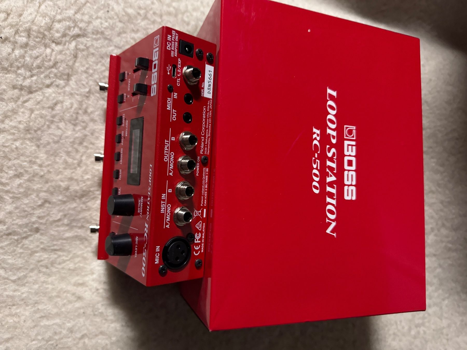 Strumenti musicali: Boss Loop station RC-500 – Nuovo e nell'imballaggio originale da Grabs venduto da mayram27 1