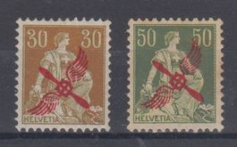 Poste aérienne 1 et 2 neufs* (270.--)