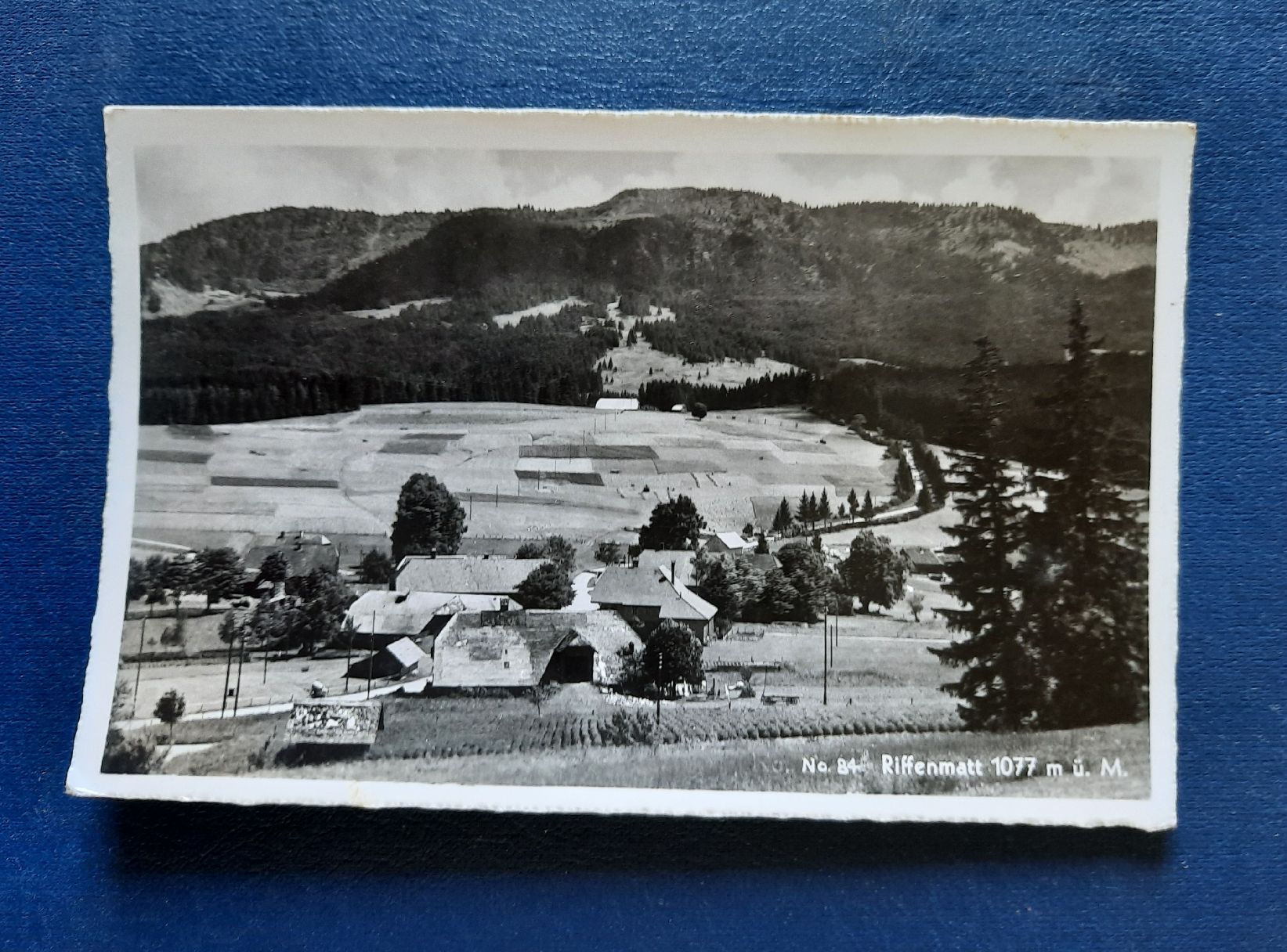 Cartoline postali: Ansichtskarte Riffenmatt, gest. Feldpost – Usato da Marly venduto da neu-adlerauge65