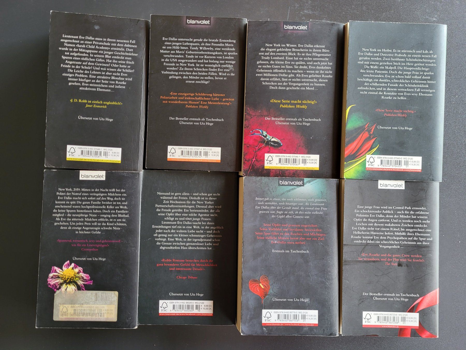 Bücher: J. D. Robb – Gebraucht aus Therwil von Hexe13 1