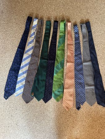 Krawatten-Set 10 Stueck Marken-Mix gute Qualitaet