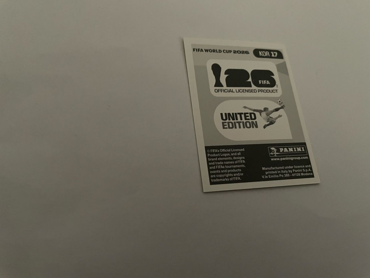 Panini Sammelbilder & Trading cards: FIFA WM 2026 Guesung Cho KOR 17 – Neu (gemäss Beschreibung) aus Winterthur von Cobraforce 1
