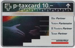 Winterthur Versicherung, Ihr Partner - gute Kunden Taxcard