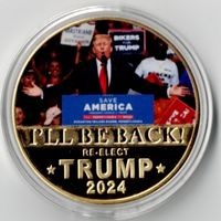 Trump 2024_I LL be Back_I Will Return_Gedenkmedaille 5