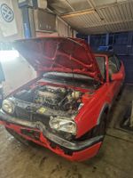 VW Golf 3 Cabrio 2.0l Unfall zum Schlachten