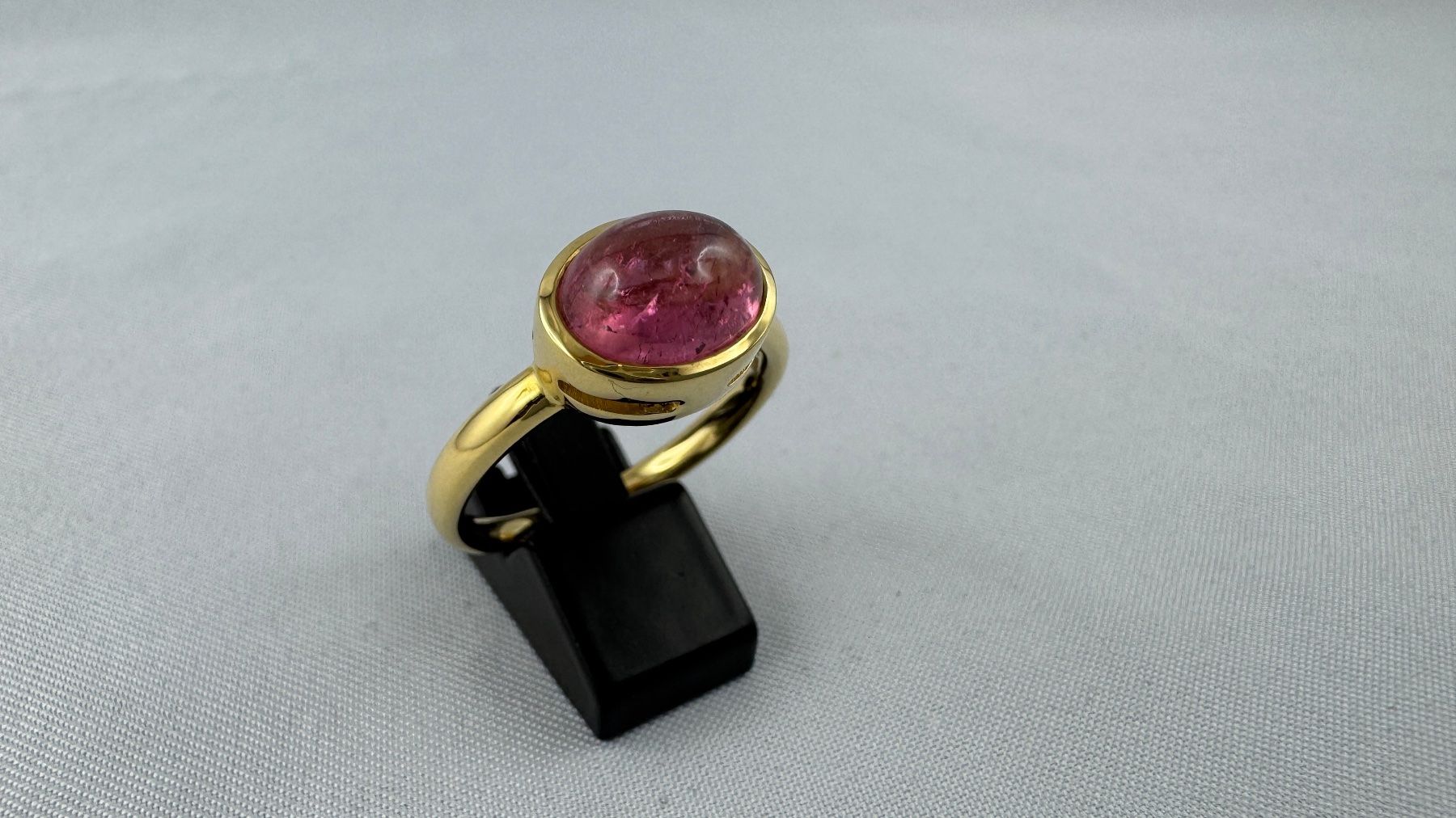 Anelli: Ring mit Turmalin in 750 Gold / 18 Karat – Usato da kreuzlingen venduto da fantasy_schmuck