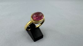 Ring mit Turmalin in 750 Gold / 18 Karat