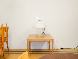 Tischlampe aus den 60ern im Stile von der "Serpente"